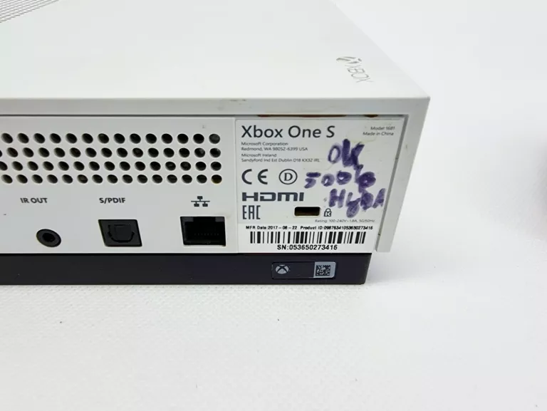 KONSOLA XBOX ONE S 500GB