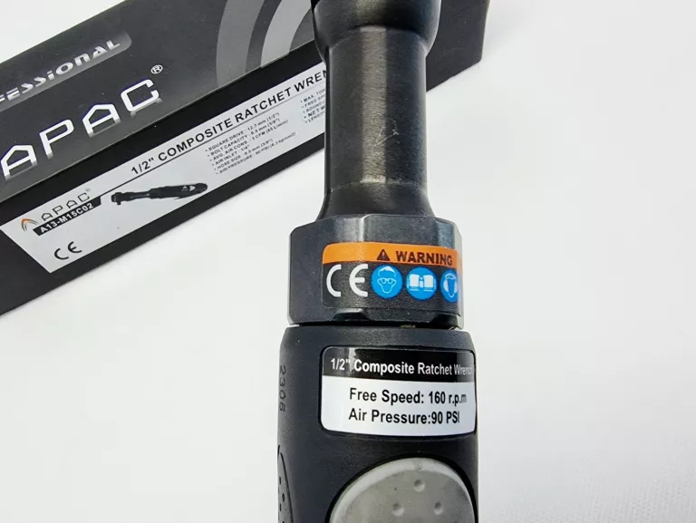 KOMPOZYTOWY KLUCZ PNEUMATYCZNY KĄTOWY 3/8" 82NM A13-M15C02