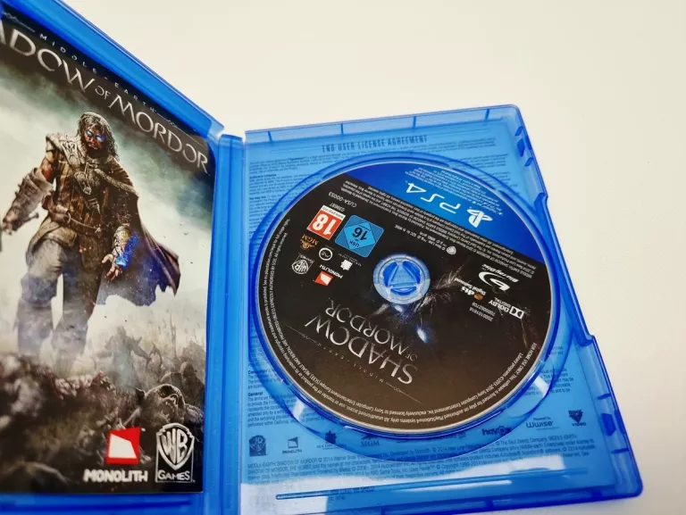 MIDDLE-EARTH SHADOW OF MORDOR PS4