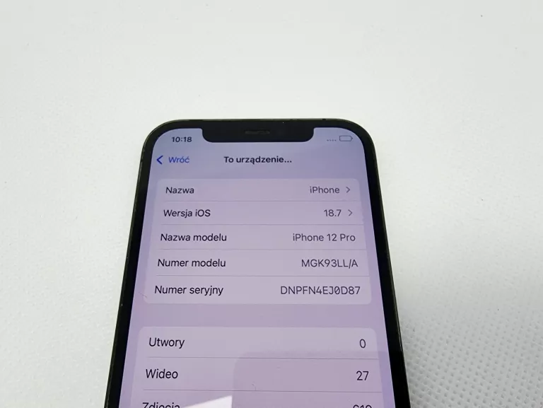 APPLE IPHONE 12 PRO PACIFIC BLUE 256GB 85%