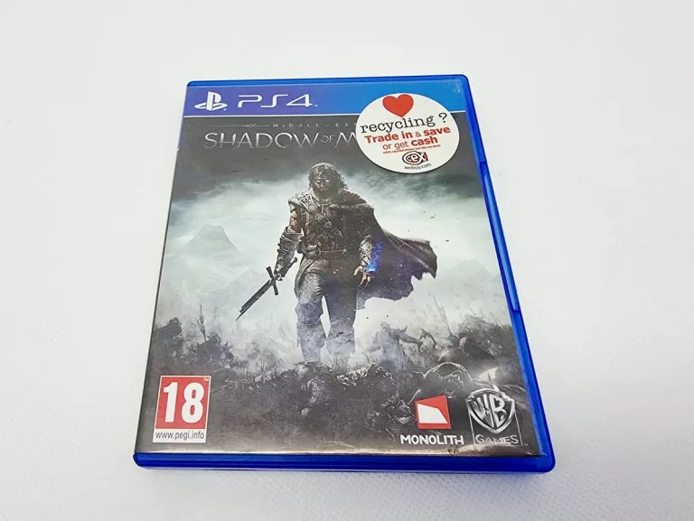 MIDDLE-EARTH SHADOW OF MORDOR PS4