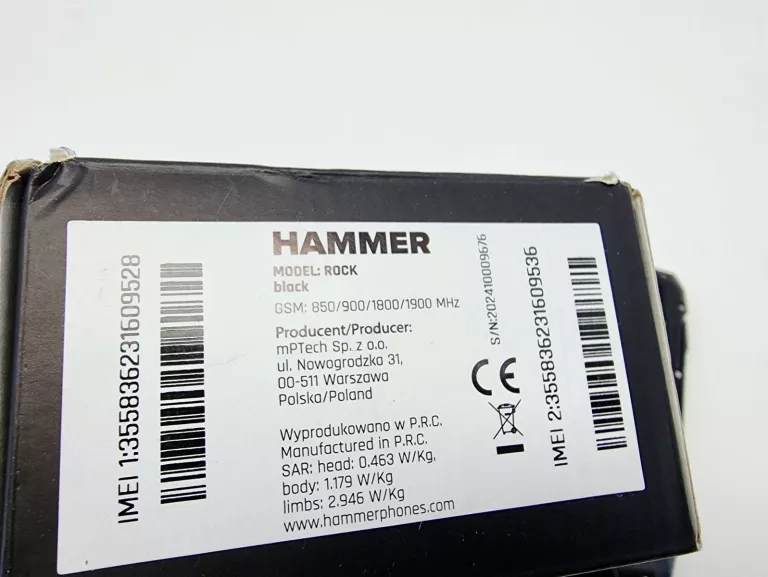 MYPHONE HAMMER ROCK LTE DUAL SIM