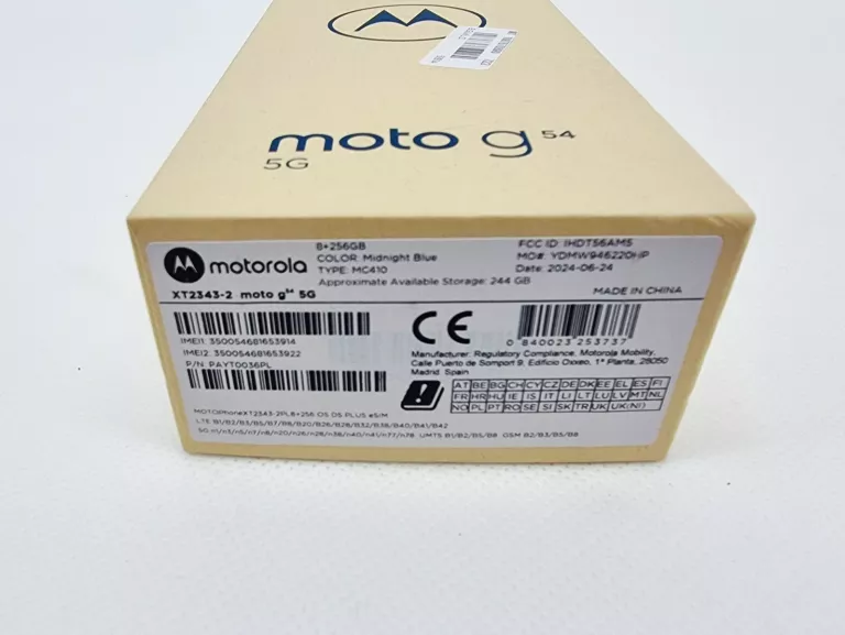 MOTOROLA MOTO G54 5G 8/256GB DUAL SIM