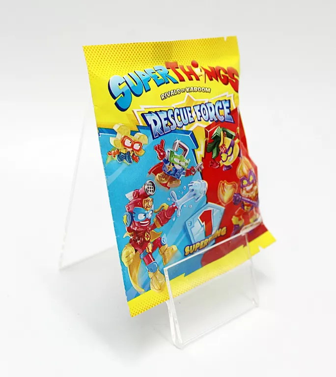 SASZETKA SUPER THINGS RESCUE FORCE SERIA 10 RIVALS OF KABOOM  1 SZT