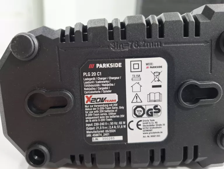 WIERTARKO-WKRĘTARKA PARKSIDE PABS 20-LI G8 WALIZKA