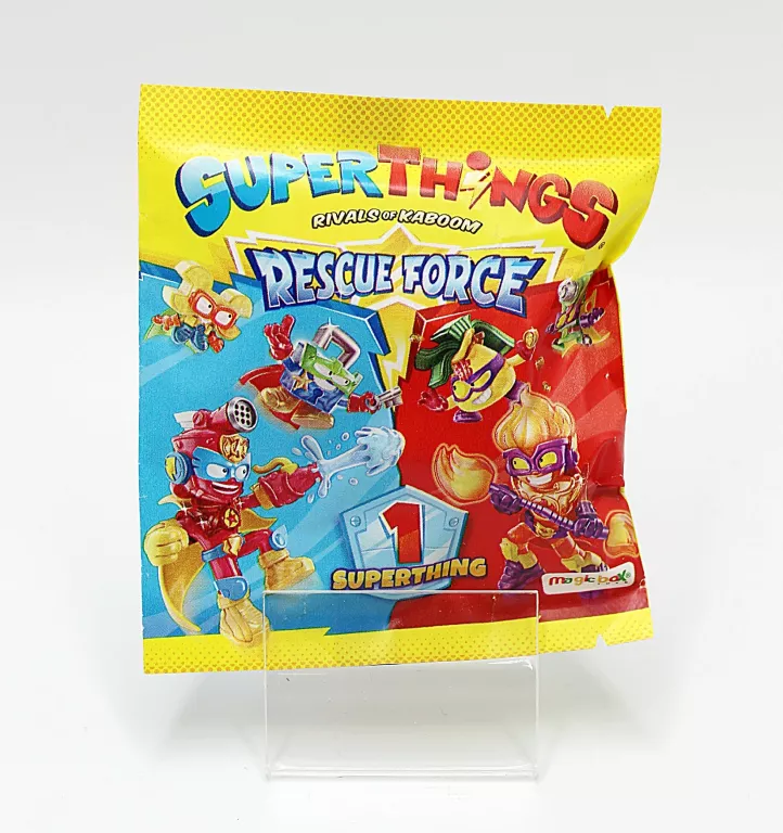 SASZETKA SUPER THINGS RESCUE FORCE SERIA 10 RIVALS OF KABOOM  1 SZT