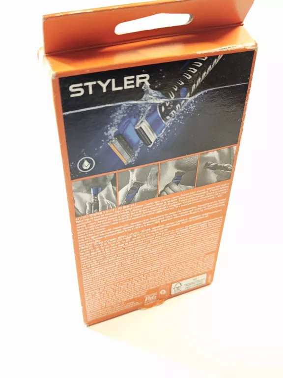 PRECYZYJNY TRYMER DO CIAŁA I ZAROSTU + MASZYNKA DO GOLENIA GILLETTE STYLER