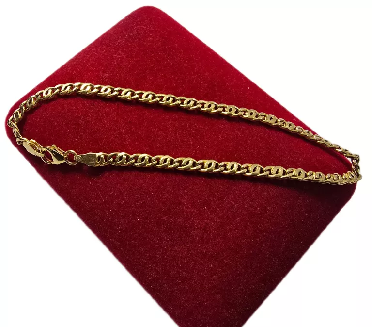 ZŁOTA BRANSOLETKA PRÓBY 585 / DŁ. 19 CM / 2,65G!