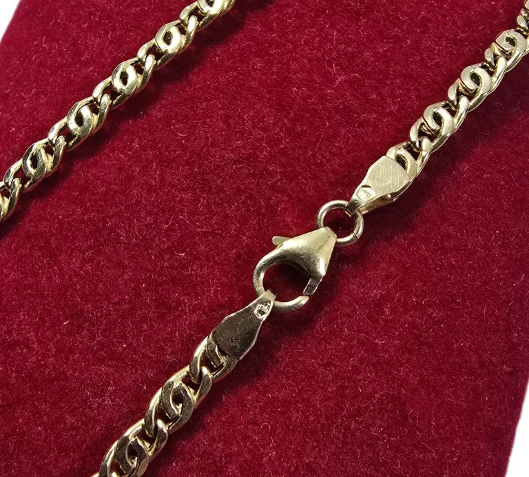 ZŁOTA BRANSOLETKA PRÓBY 585 / DŁ. 19 CM / 2,65G!