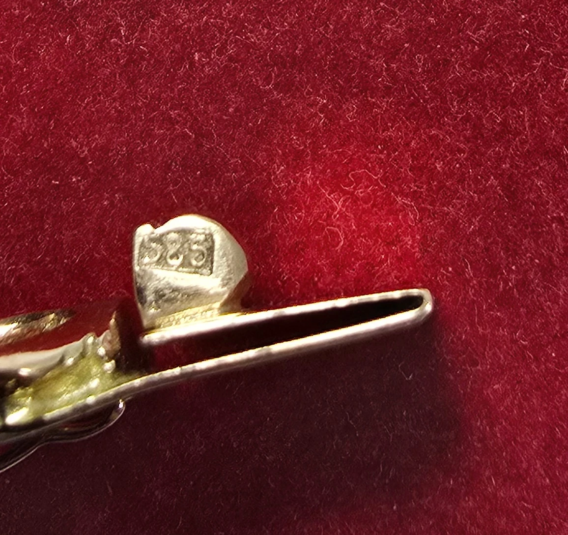 zlota-meska-bransoletka-proby-585-dl23-cm-5205g-dlugosc-calkowita-23