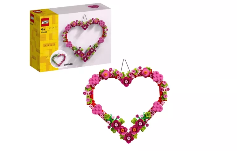 LEGO ICONS 40638 OZDOBA W KSZTAŁCIE SERCA
