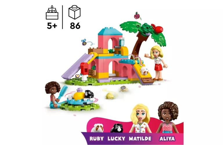 LEGO FRIENDS 42640 PRZYJACIELE 42640 PLAC ZABAW DLA ŚWINEK MORSKICH