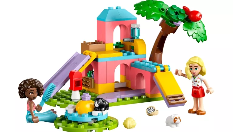 LEGO FRIENDS 42640 PRZYJACIELE 42640 PLAC ZABAW DLA ŚWINEK MORSKICH