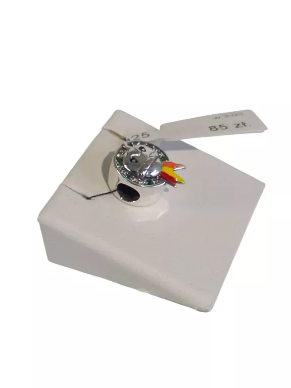 ŚLICZNY SREBRNY CHARMS 3,03 G 925