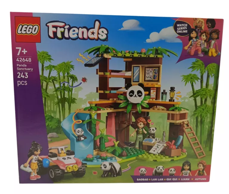 LEGO FRIENDS OPIEKA NAD PANDAMI W REZERWACIE 42648
