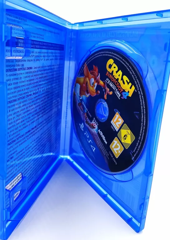 GRA CRASH BANDICOOT 4 NAJWYZSZY CZAS PS4