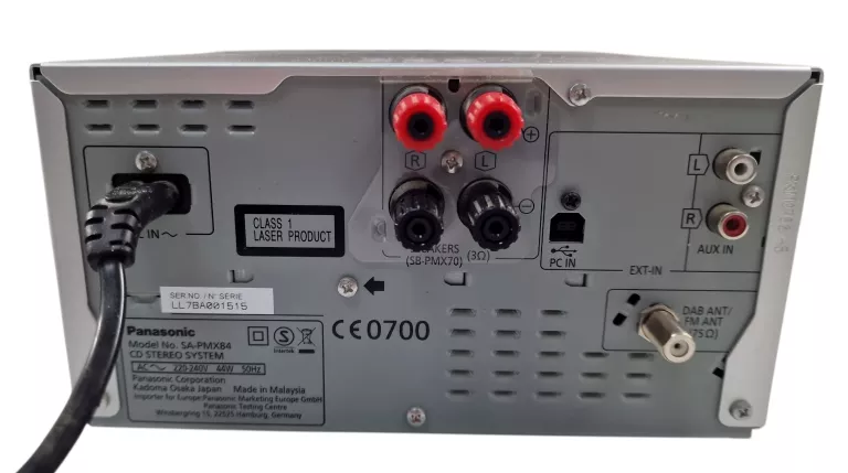 wieza-stereo-panasonic-sc-pmx84-ean-gtin-5025232858194