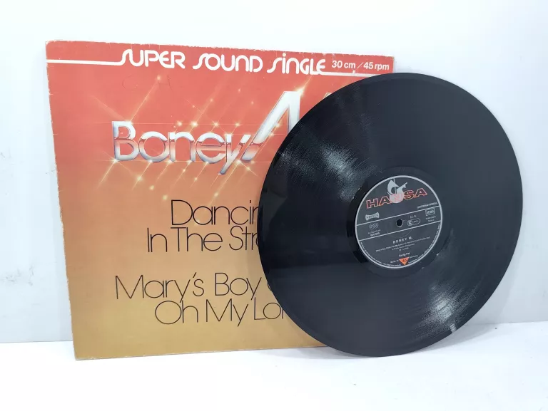 PŁYTA WINYLOWA  BONEY M DANCING IN THE STREETS