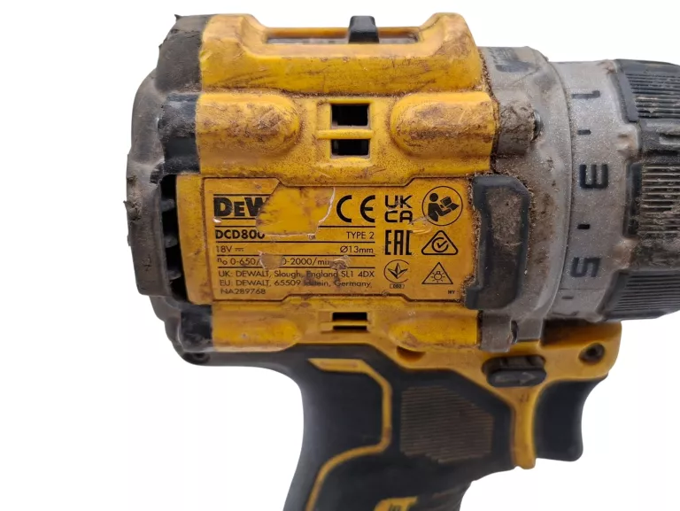 WKRĘTARKA DEWALT DCD800 +PIŁA TARCZOWA DEWALTDC5570 +2 AKU  ŁAD
