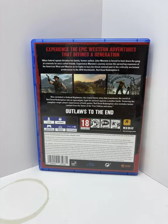 GRA NA KONSOLE PS4 RED DEAD REDEMPTION