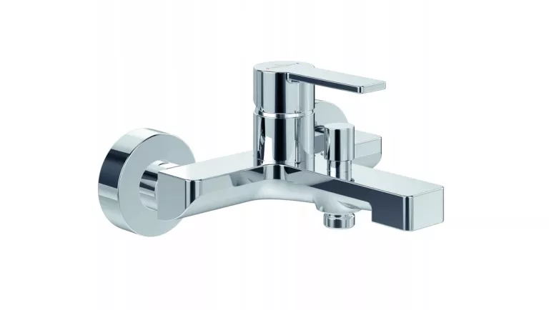 BATERIA WANNOWA PRYSZNICOWA ŚCIENNA CHROM VILLEROY & BOCH ARCHITECTURA