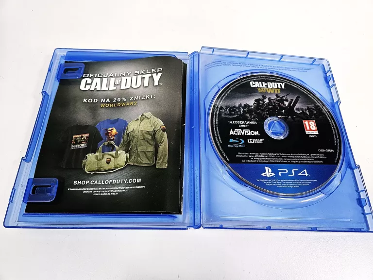 PS4 CALL OF DUTY WWII PL