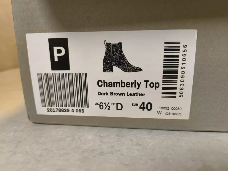 BOTKI CLARKS CHAMBERLY TOP R.40