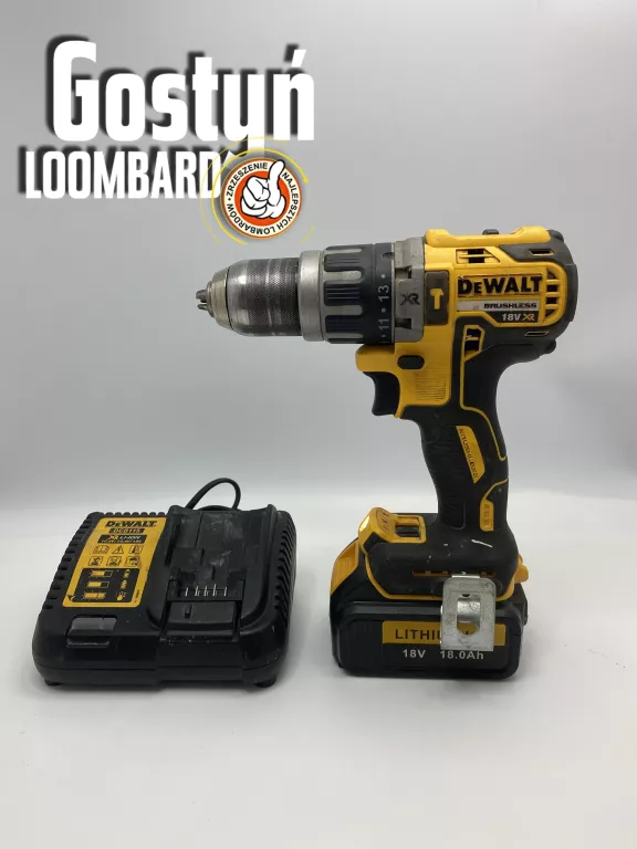 WKRĘTARKA DEWALT DCD796 BATERIA I ŁADOWARKA