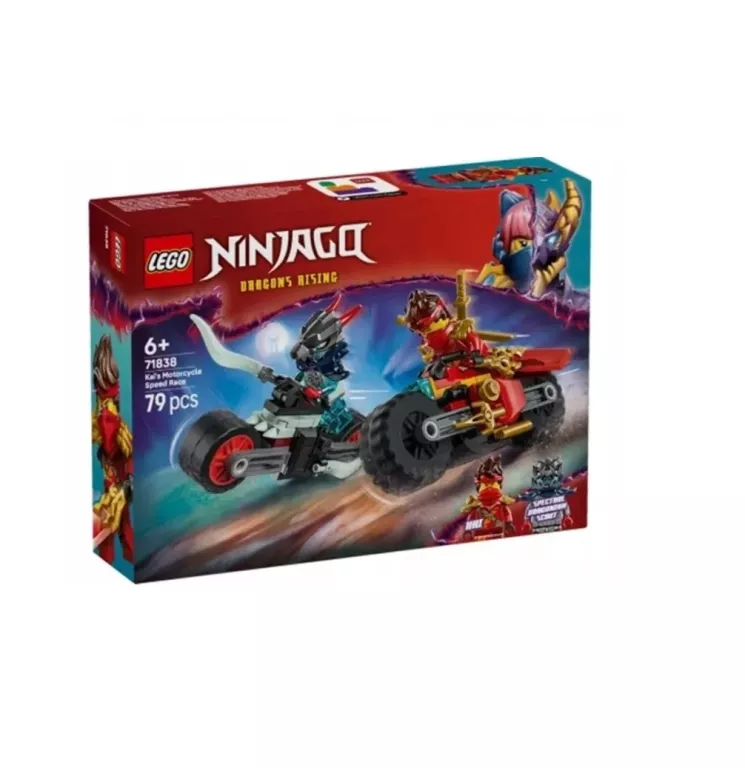 LEGO NINJAGO 71838 WYŚCIG MOTOCYKLOWY KAIA