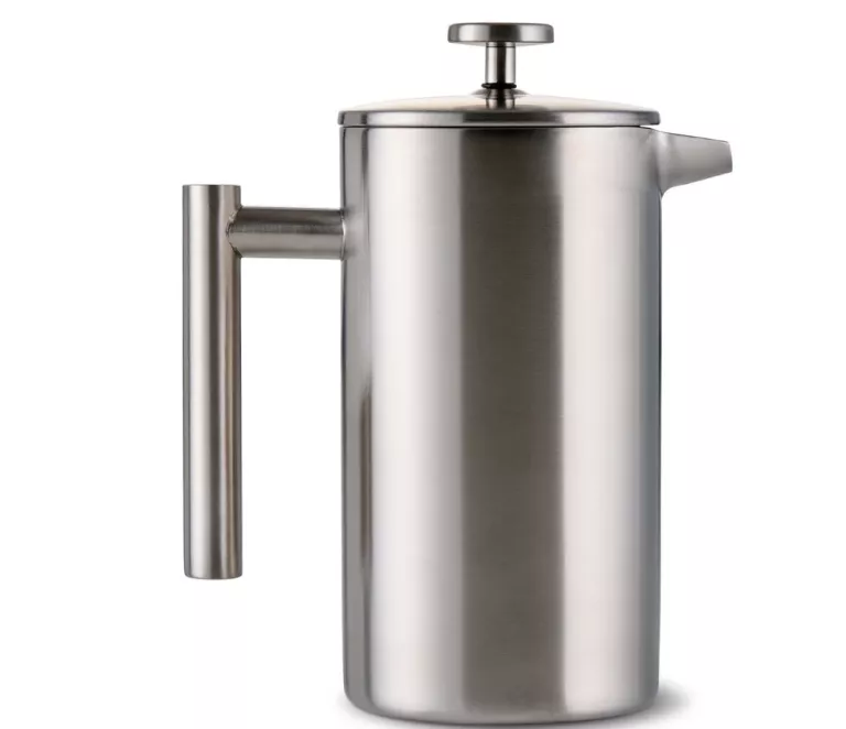 ZAPARZACZ TŁOKOWY 900 ML, DWUŚCIANKOWY, STAL NIERDZEWNA FRENCH PRESS KAWA