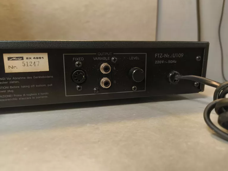 TUNER METZ MECASOUND SX 4961