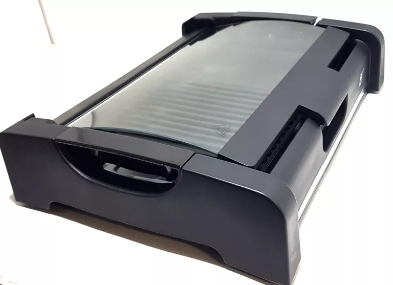 KONTAKTOWY GRILL ELEKTRYCZNY Z POKRYWĄ LAFE GRL003 1650W STAN BDB