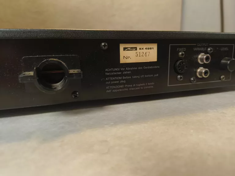 TUNER METZ MECASOUND SX 4961