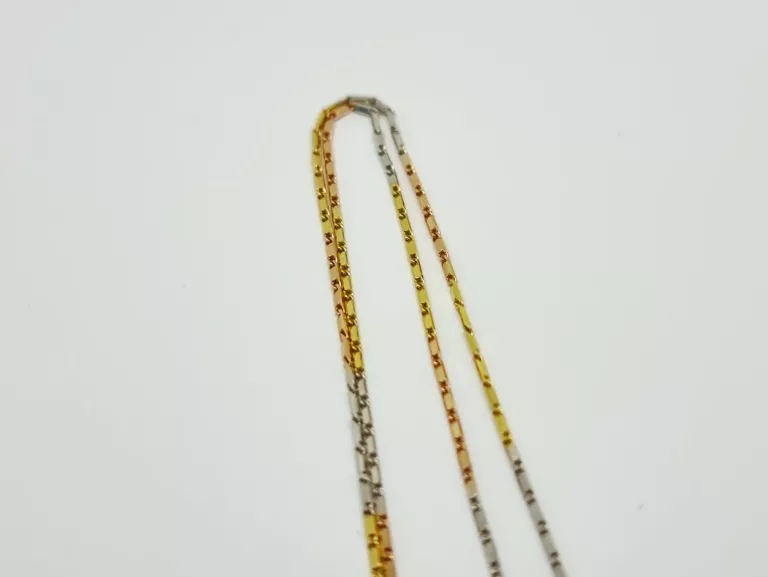 ZŁOTY ŁAŃCUSZEK Z ZAWIESZKA PRÓBY 585