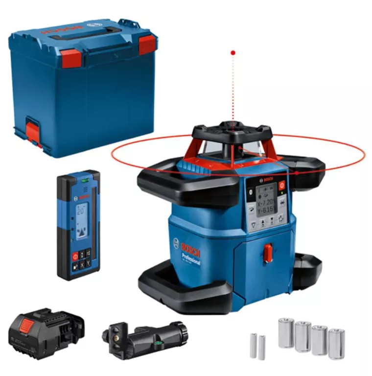 BOSCH NARZĘDZIA - LASER OBROTOWY, ZASIĘG 650 M,