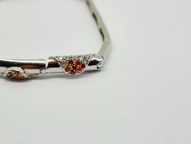 BIAŁE ZŁOTO BRANSOLETKA PRÓBY 585