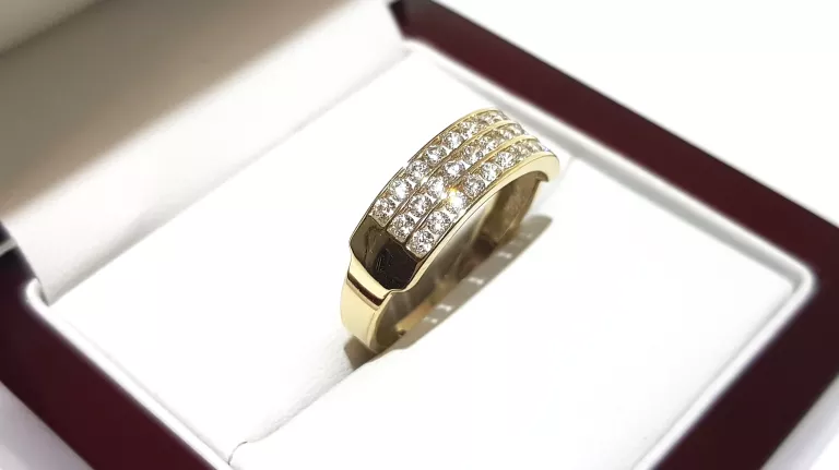 ZŁOTY PIERŚCIONEK BRIJU PR333 2,40G R20