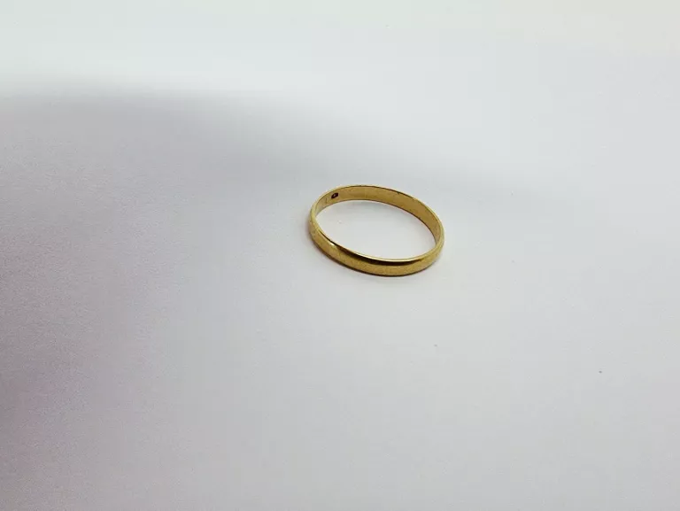 ZŁOTA OBRĄCZKA PRÓBY 333