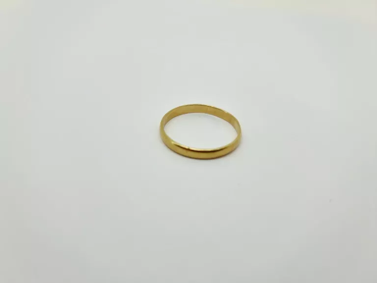ZŁOTA OBRĄCZKA PRÓBY 333