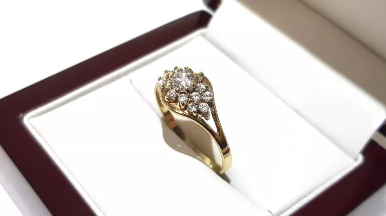 ZŁOTY PIERŚCIONEK PR 333 2,05G R19