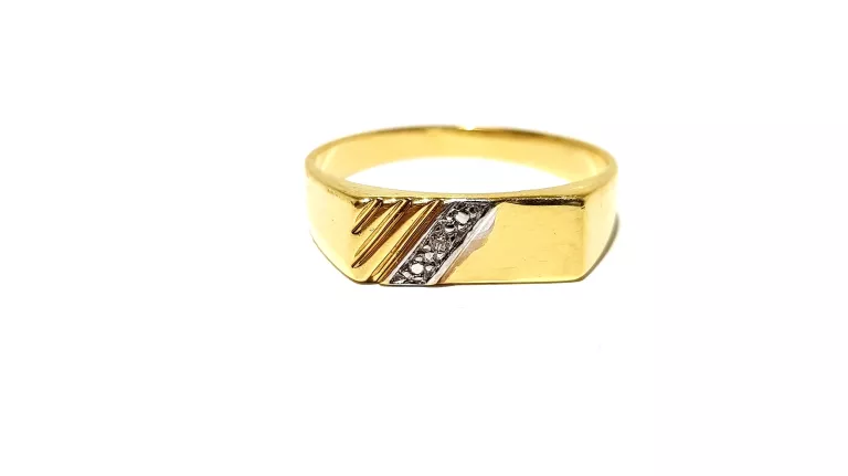 ZŁOTY PIERŚCIONEK PR585 2.44G R20