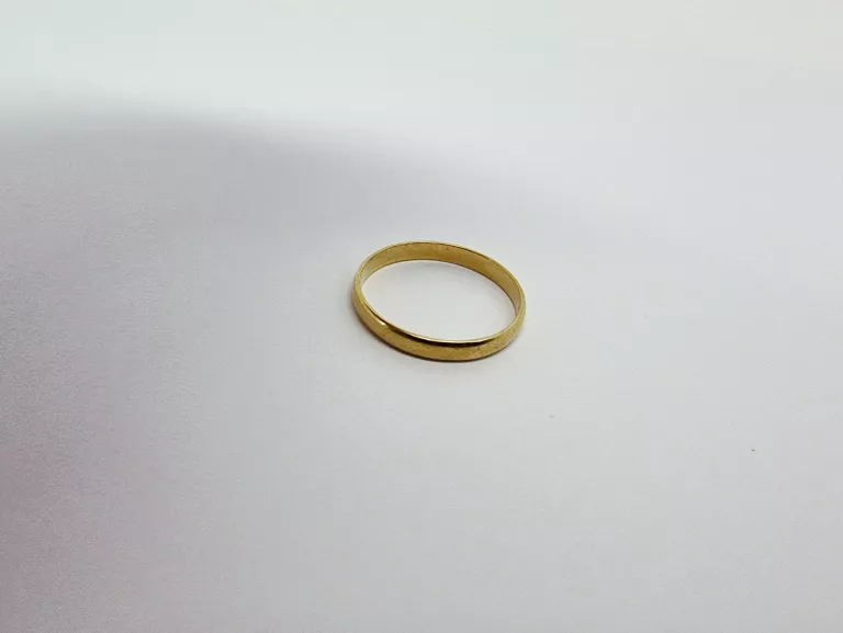 ZŁOTA OBRĄCZKA PRÓBY 333