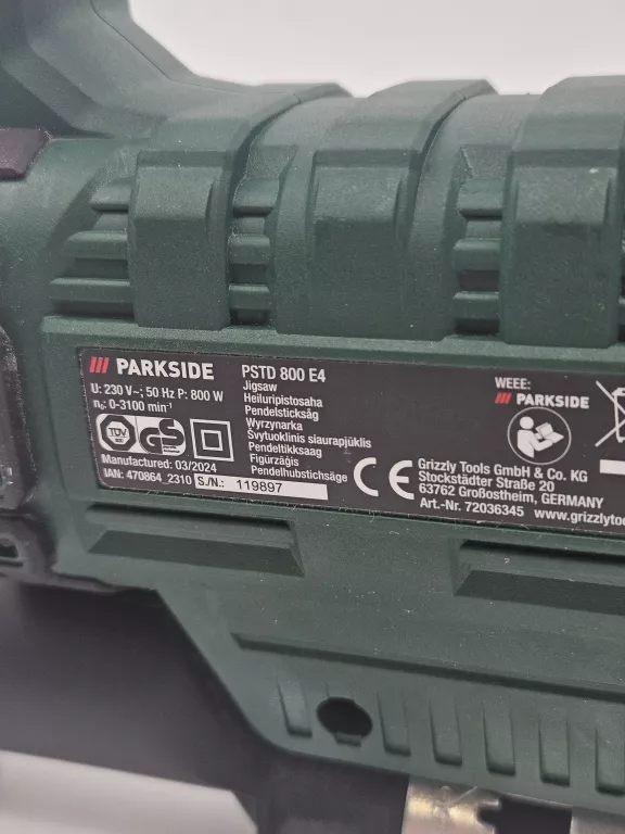 WYRZYNARKA PARKSIDE PSTD 800