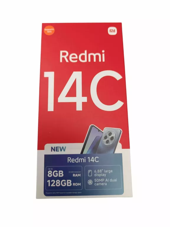 TELEFON  REDMI 14 C 4+4GB/128GB IGŁA
