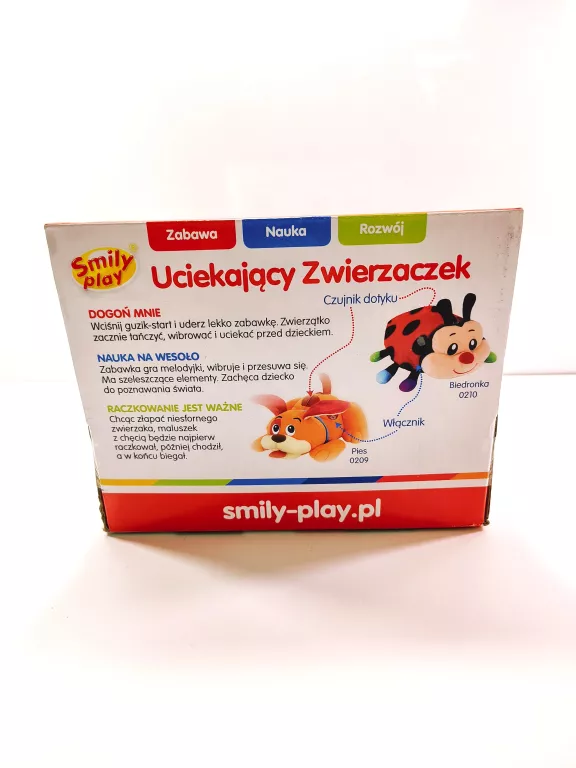 SMILY PLAY PIESEK DO RACZKOWANIA UCIEKA WIBRUJE