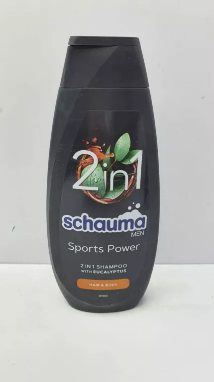 SZAMPON DO WŁOSÓW I CIAŁA SHAUMA SPORTS POWER 2 W 1   400 ML