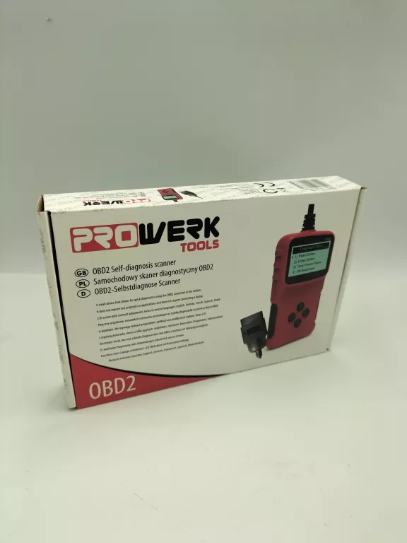 SKANER DIAGNOSTYCZNY OBD2 PROWERK