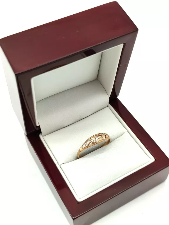 ZŁOTY PIERŚCIONEK 585,1,30