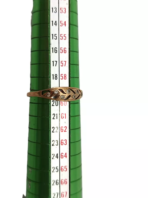 ZŁOTY PIERŚCIONEK 585,1,30