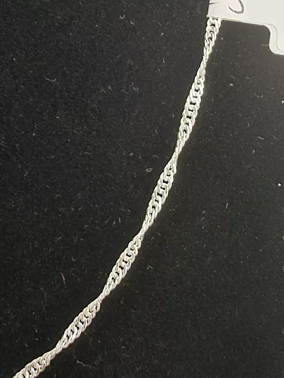 SREBRNY ŁAŃCUSZEK 925 1,54G